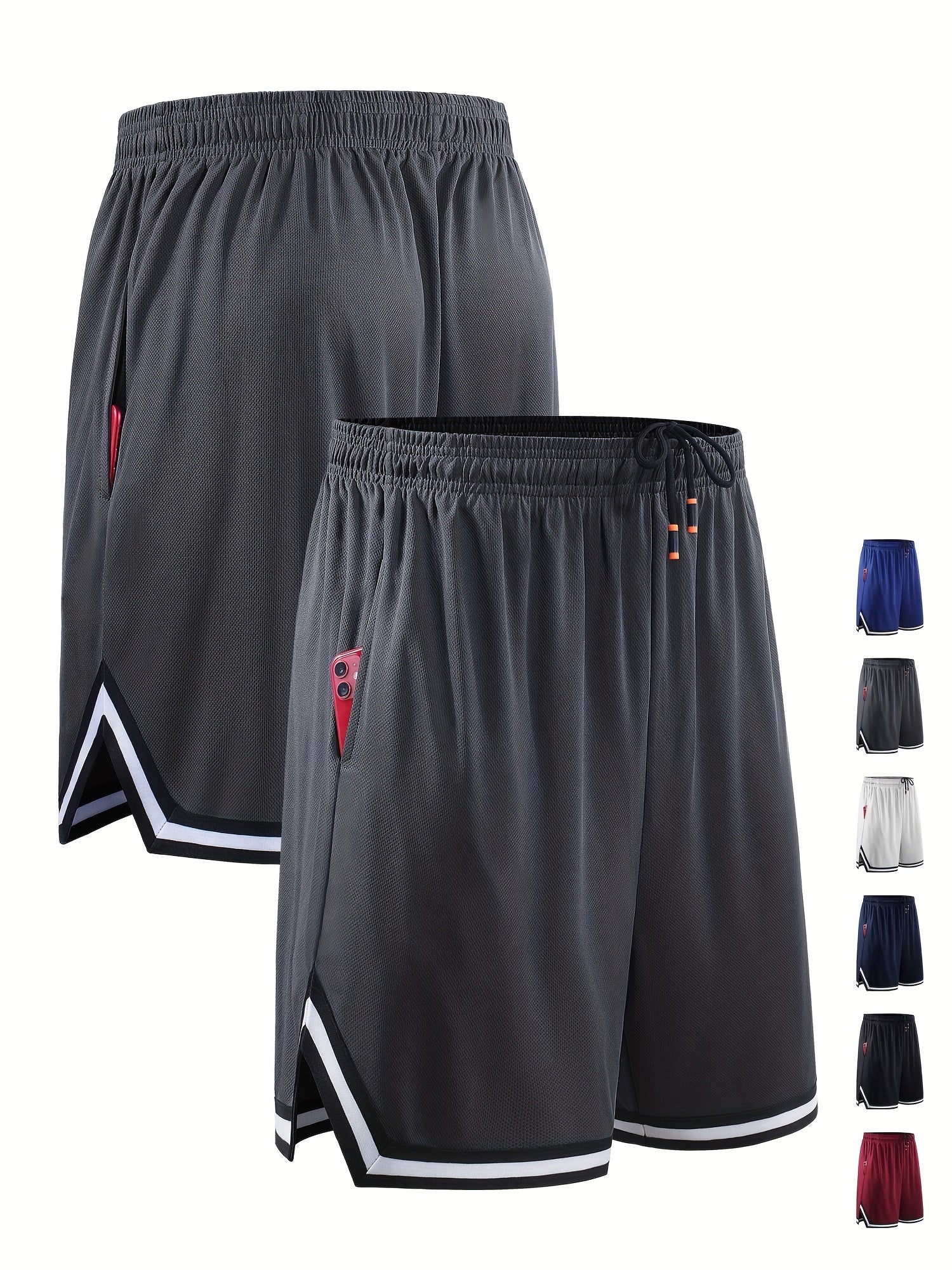 Men's Running Shorts for Fitness Training & Beach Basketball