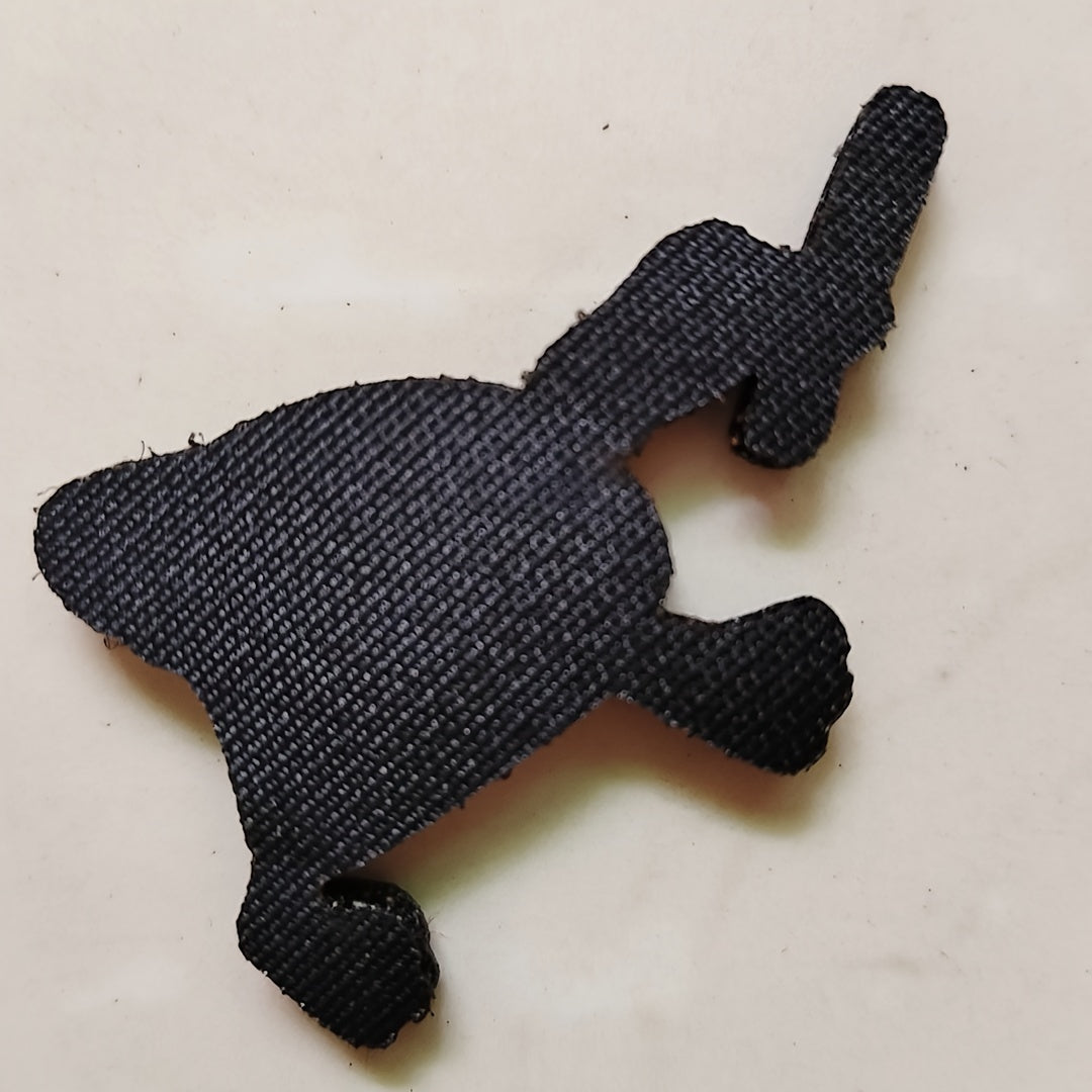 Funny Goose With Patch Embroidery Hook And Loop Patches For Clothing
