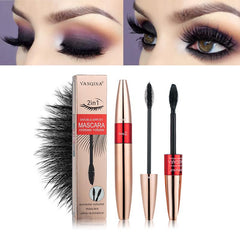 4D Waterproof Thick Curling Mascara - Long Lasting