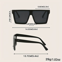 Square Sunglasses UV400 Sun Shades Glasses for Beach Driving