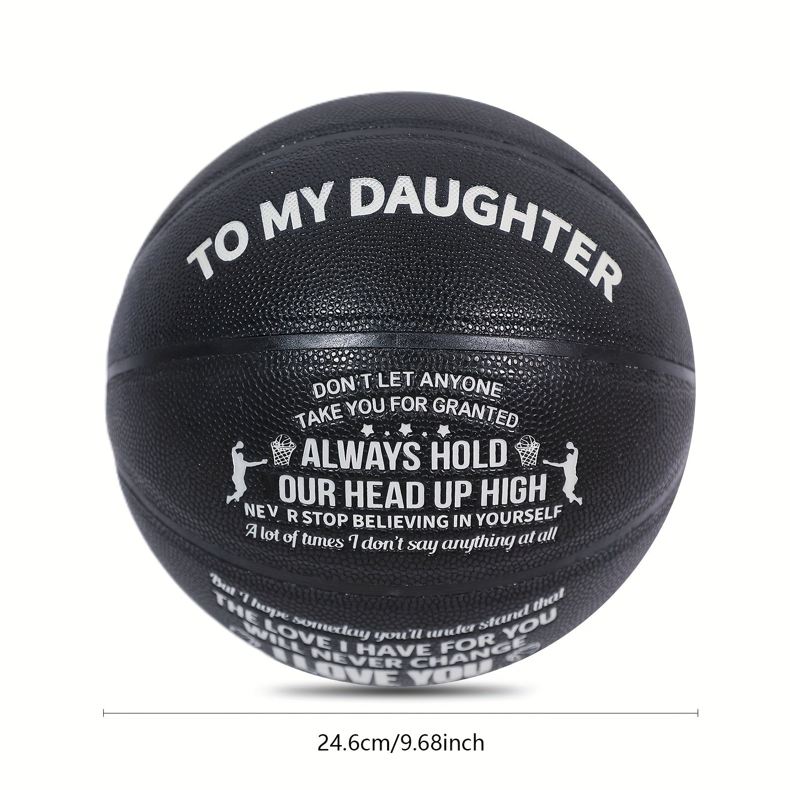 Luminous Size 7 Basketball For Daughter