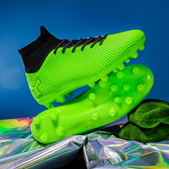 Kids' Outdoor Professional Football Boots - Anti Skid & Waterproof