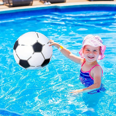 Inflatable Beach Ball 24 89 Cm Football Summer Beach Swimming