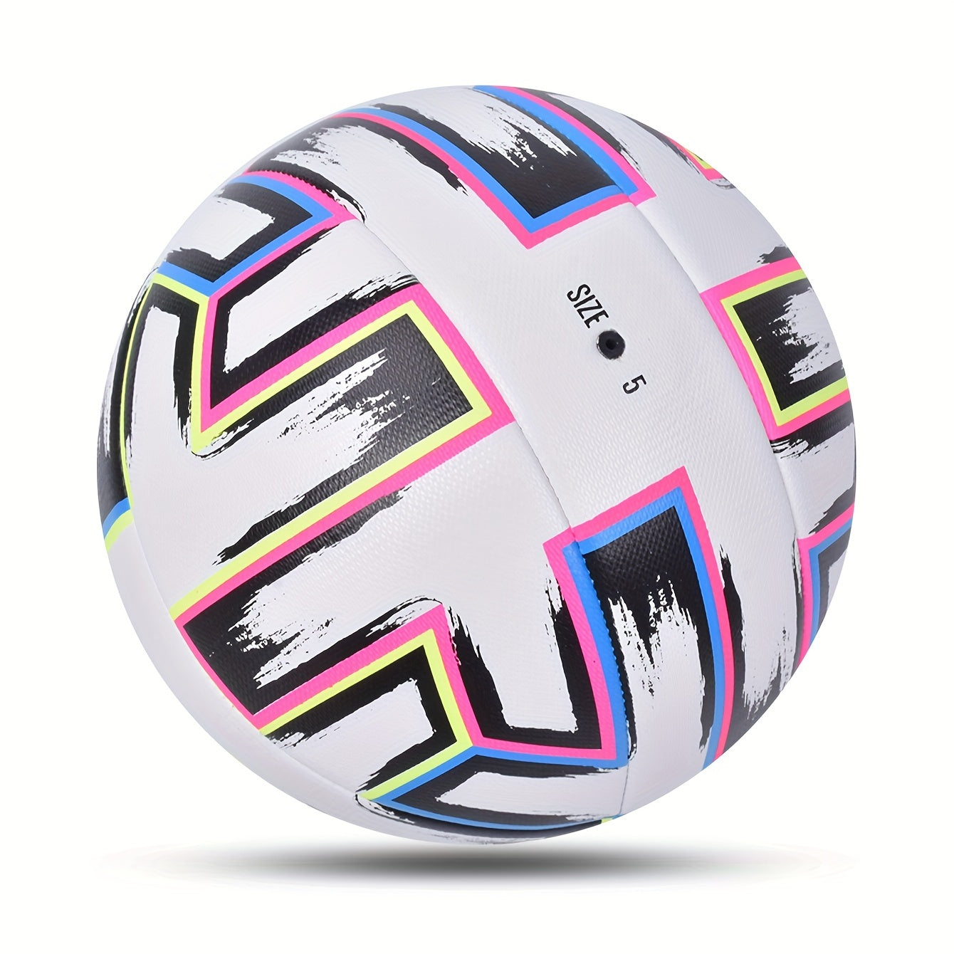 Standard Size 5 Football For Game Training Faux Leather