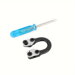 Red Metal D Loop Release Bow String Nock Ring Buckle