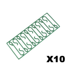 100pcs Green Decorative Hook Christmas Halloween Year Decoration
