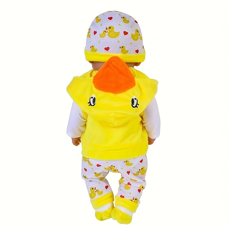 Duck Themed Outfit Set for 17-18 Inch & 43 cm Dolls
