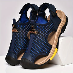 Men's Mesh Slip On Sandals Outdoor Beach Shoes