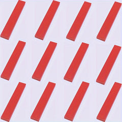14 Years ABS Building Bricks Set 12pcs 1X6 Low Wall Flat Bricks