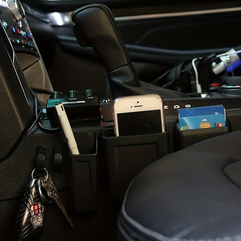 Car Cell Phone Gap Storage BoxAuto Seat Organizer Hanging Holder Phone Pocket