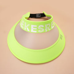 Candy Transparent Sun Hat Women UV Protection Travel Beach Hats