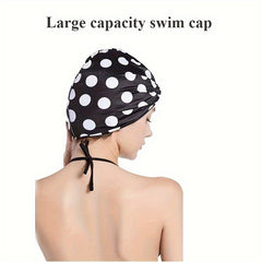 Patterned Leisure Sports Swim Cap - Non slip