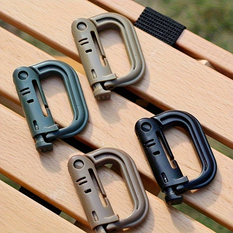 D Shaped Quick Release Buckle for Backpack Camping Hiking
