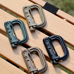 D Shaped Quick Release Buckle for Backpack Camping Hiking