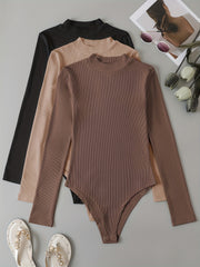 3 Pack Casual Crew Neck Bodysuits