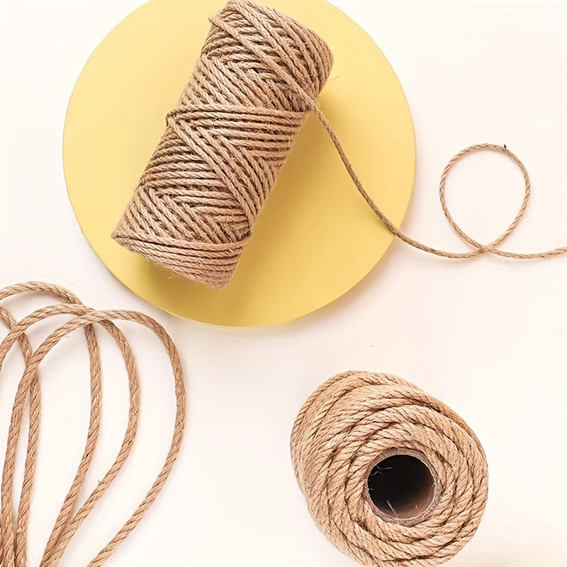 6mm Jute Rope Cat Scratching Post Tree Replacement & DIY Decoration