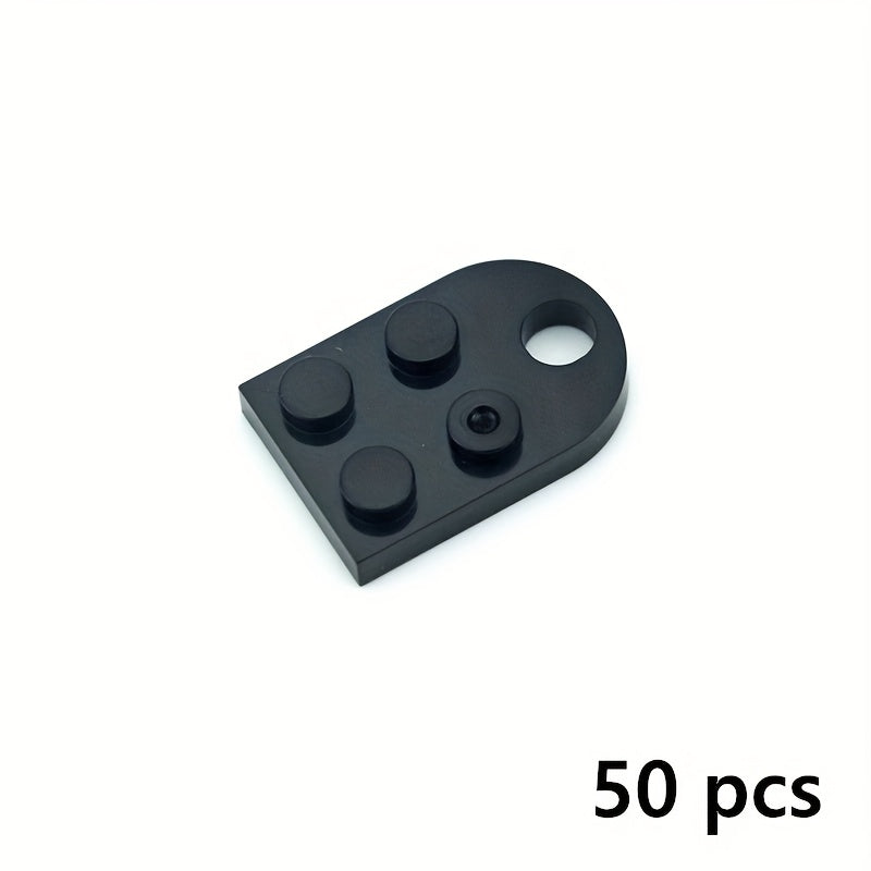 50pcs Modified 2 x 2 Assemble Particles with Hole Building Blocks