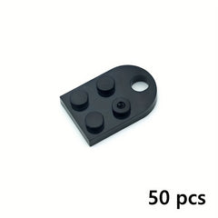 50pcs Modified 2 x 2 Assemble Particles with Hole Building Blocks