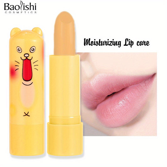6 Flavors Moisturizing Animal Lip Balm for Men and Women