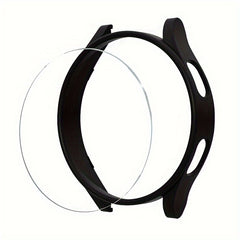 Galaxy Watch 6 Glass Case 40mm 44mm PC Frame Bumper Cover