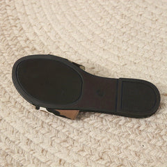 Women's Camo Flat Slides Slippers Anti-Slip