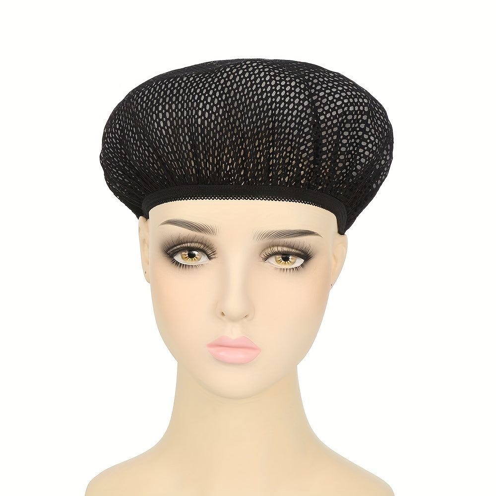 Rayon Crochet Hair Nets Knit Snood Hat Crochet Sleep Cap