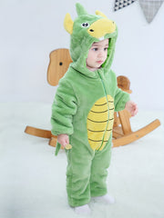 Baby Animal Shape Hooded Jumpsuit