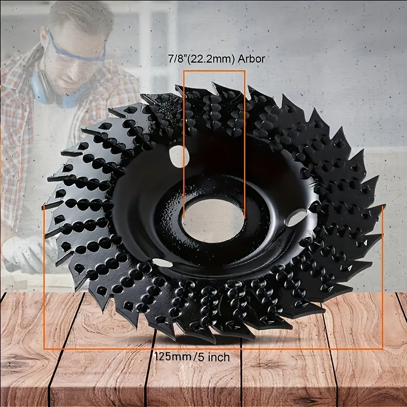 125mm Grinding Disc Polishing Wheel Spike Disc for Woodworking