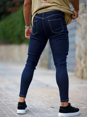 Men's Classic Slim Fit Stretch Denim Jeans