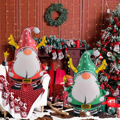 2pcs Santa Claus Doll Balloons Christmas Party Events Decoration