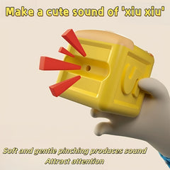 Soft Rubber Building Block Toy Educational Pinch Foot Puzzle Building Block Toy