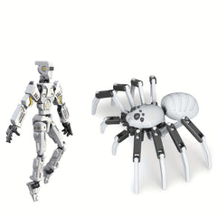 2 Combat Mecha Spider Kits with 18 Joints CCBY4.0
