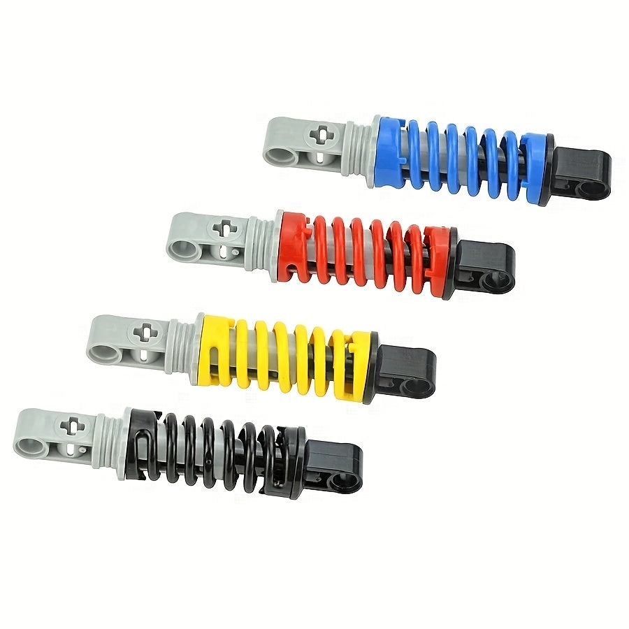 2pcs MOC Tech Building Blocks Shock Absorbers Spring Bricks 79717C01 79717