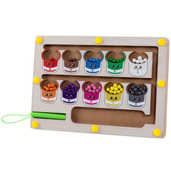 Wooden Sorting Puzzle for Kids - Focus, Coordination, Recognition