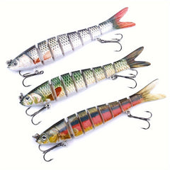 1pc 13 27g Sinking Fishing Lure 8 segment Wobbler Lure Artificial Hard Bait