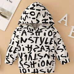 Baby Boys Graffiti Hooded Sweatshirt