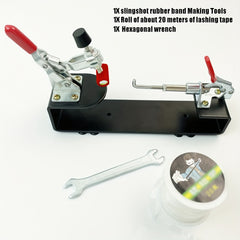 Slingshot Rubber Band Making Tool Catapult Accessory