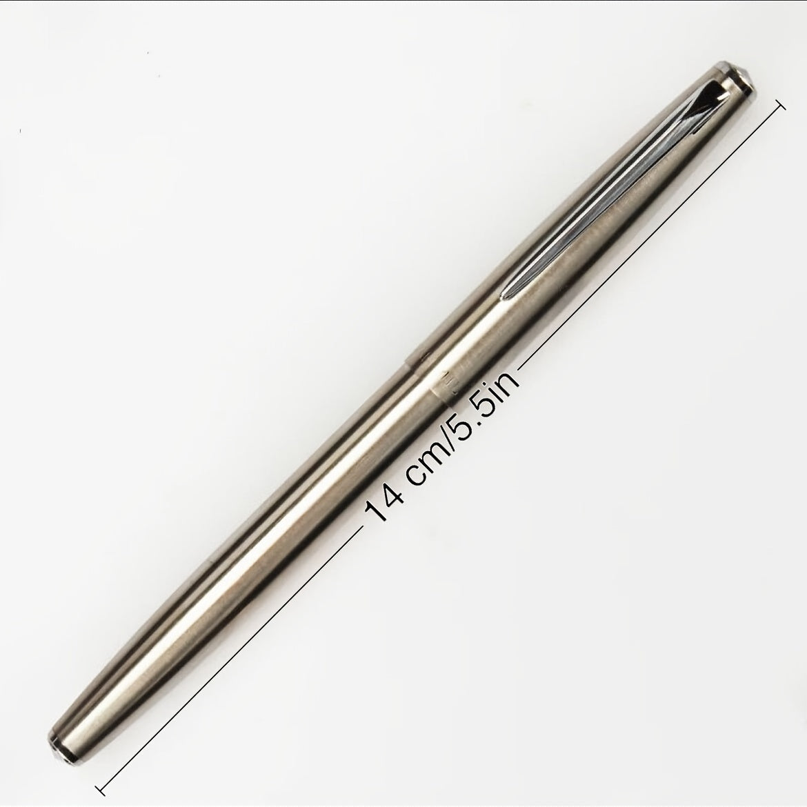 Steel Men's Calligraphy Fountain Pen Great Gift for Students, Artists