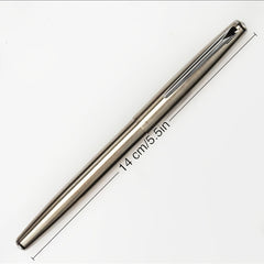 Steel Men's Calligraphy Fountain Pen Great Gift for Students, Artists