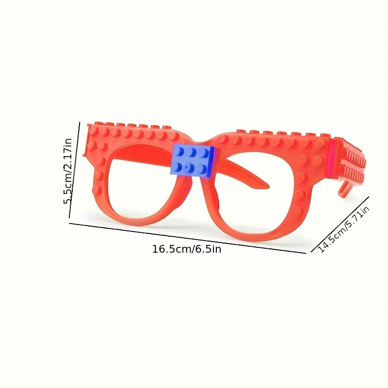 DIY Building Block Glasses for Kids