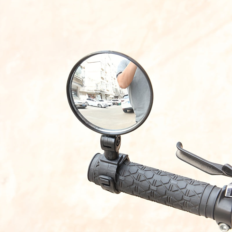 Universal Bike Rearview Mirror Wide Angle Cycling Handlebar