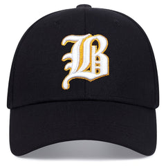 Gothic Letter Embroidery Baseball Cap Vintage Hip Hop Sports Hat