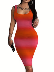 Sexy Tank Dress Women's Plus