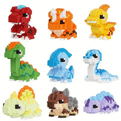 Dinosaur Family Building Block Puzzle Toy Set