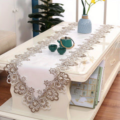 Waterproof PU Table Flag for Dining Room Decor