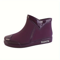 Women's Short Rain Boots Non-Slip Wear-Resistant
