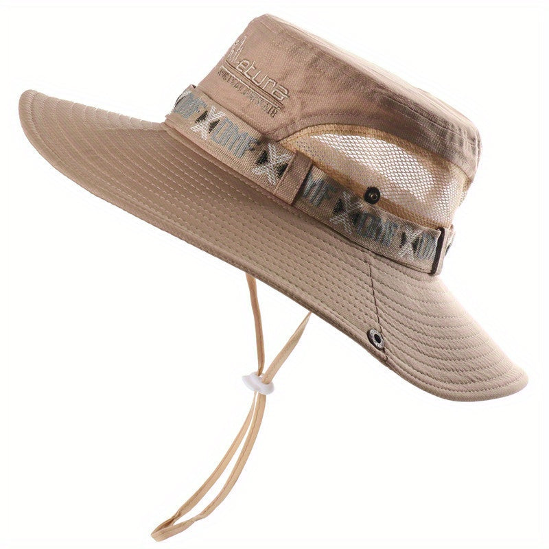 UV Protection Big Brim Sun Hat for Men