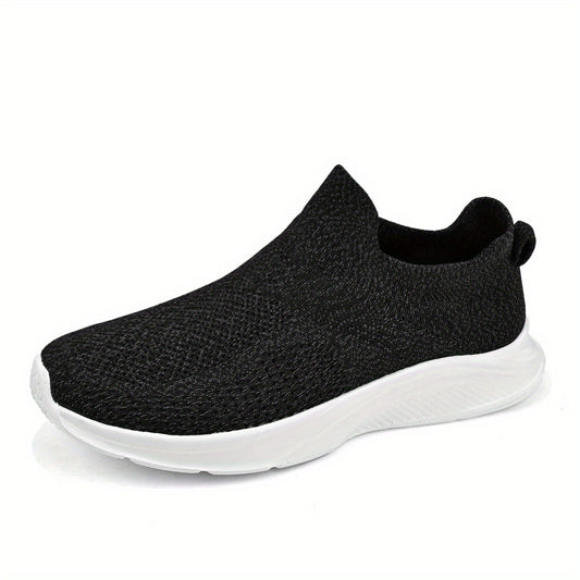 Men's Mesh Slip-On Sneakers for Outdoor Spring and Summer