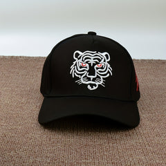 Tiger Embroidery Unisex Baseball Cap Hip Hop Dad Hats Lightweight Adjustable