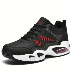 Men's Casual Lace Up Cushioned Sneakers Outdoor Walking Shoes